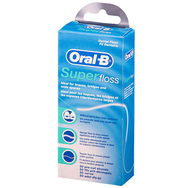 фото упаковки Зубная нить Oral-B Superfloss