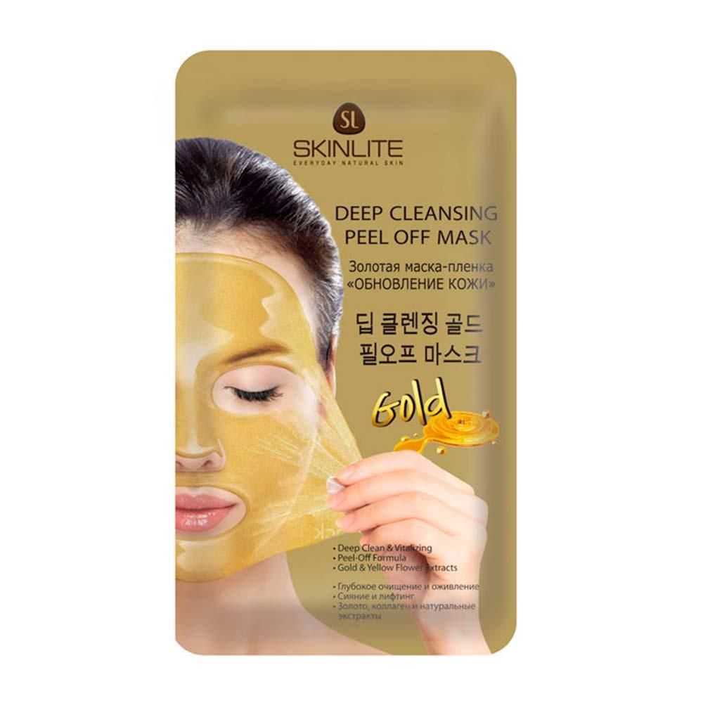 фото упаковки Skinlite маска-пленка золотая обновление кожи