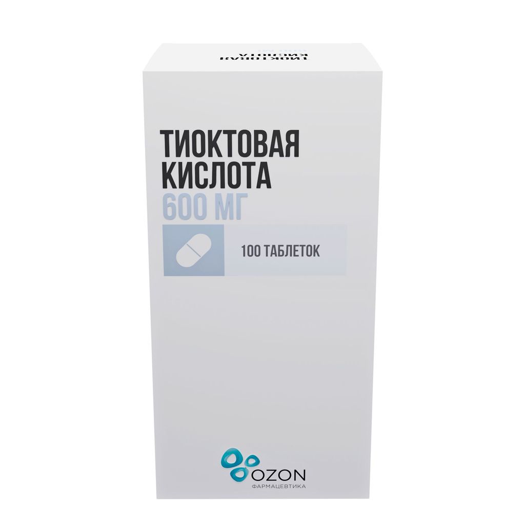 фото упаковки Тиоктовая кислота