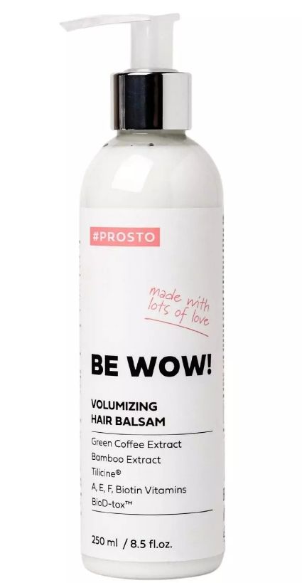 фото упаковки Prosto Cosmetics Бальзам-маска для объема и роста волос Be Wow