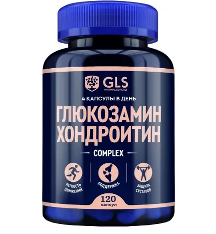фото упаковки GLS Глюкозамин Хондроитин