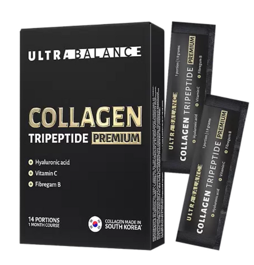 Ultrabalance Коллаген Трипептид Премиум, порошок, 1,9г, 14 шт.